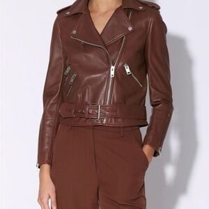 Walter Baker - Brown Leather Women's Jacket